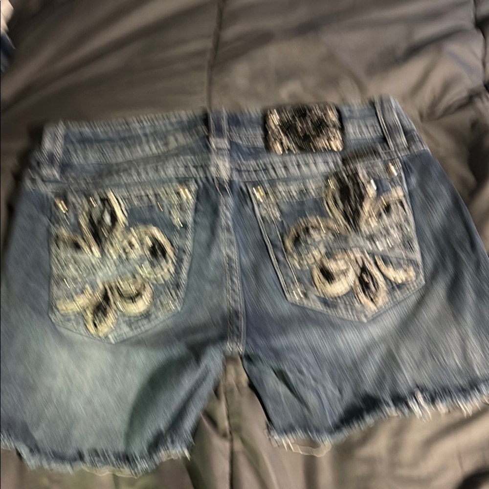 Miss Me cut off shorts. Size 31 cut them off at the end of last Summer. - Picture 2 of 5